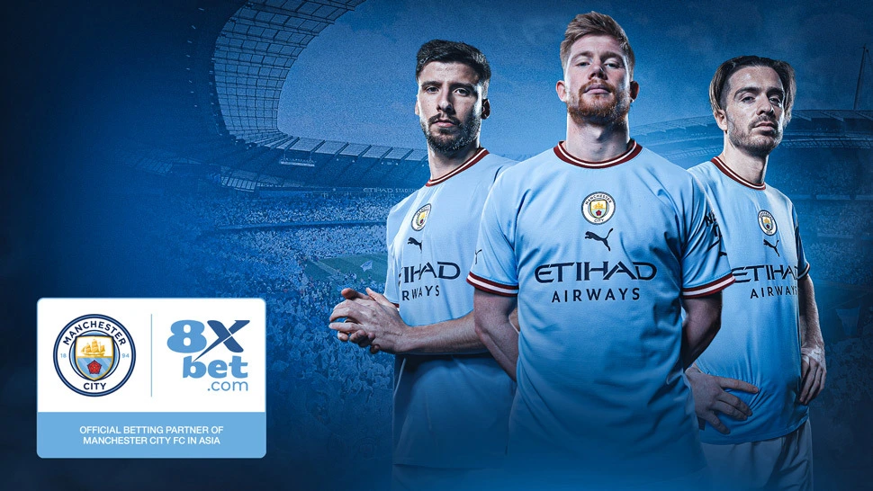 8XBET เป็นพาร์ทเนอร์อย่างเป็นทางการของ Manchester City